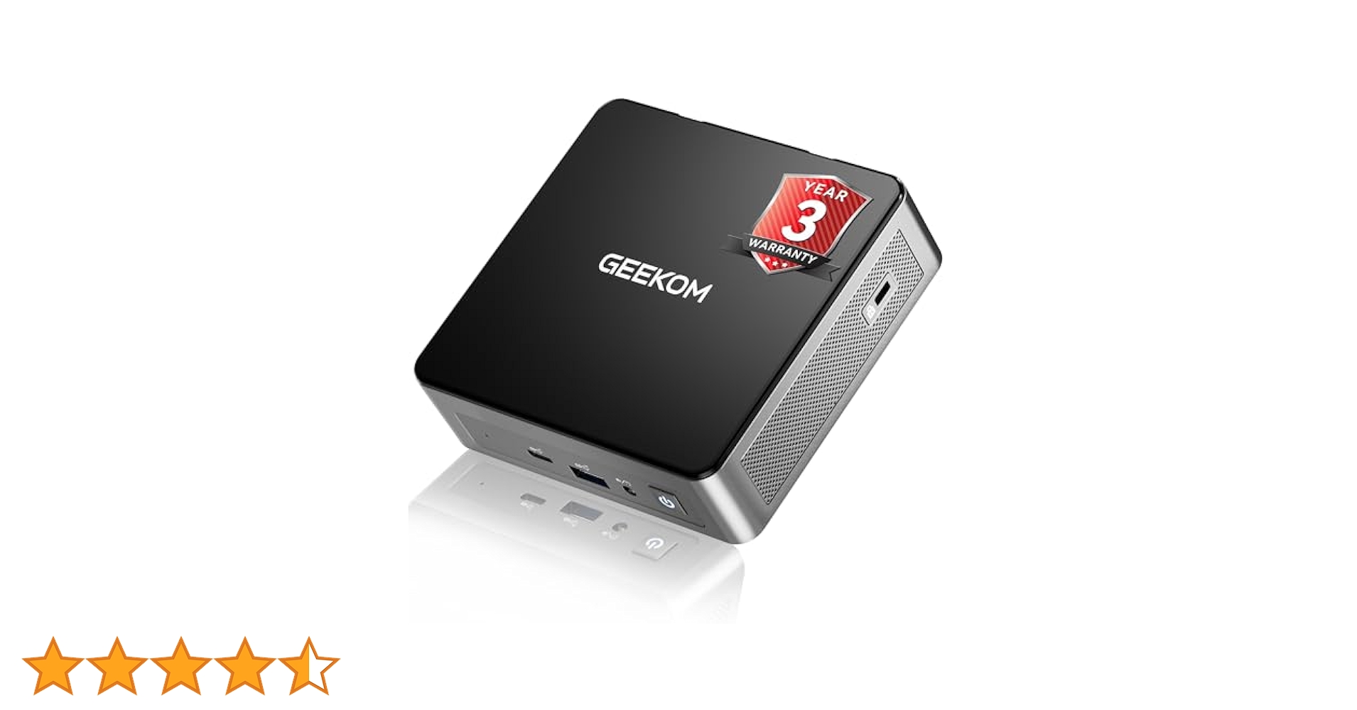 ★GEEKOM NUC Mini Air 12 ミニＰＣの中古美品 GEEKOM NUC MINI AIR12 第12世代 インテル® Alder Lake N100